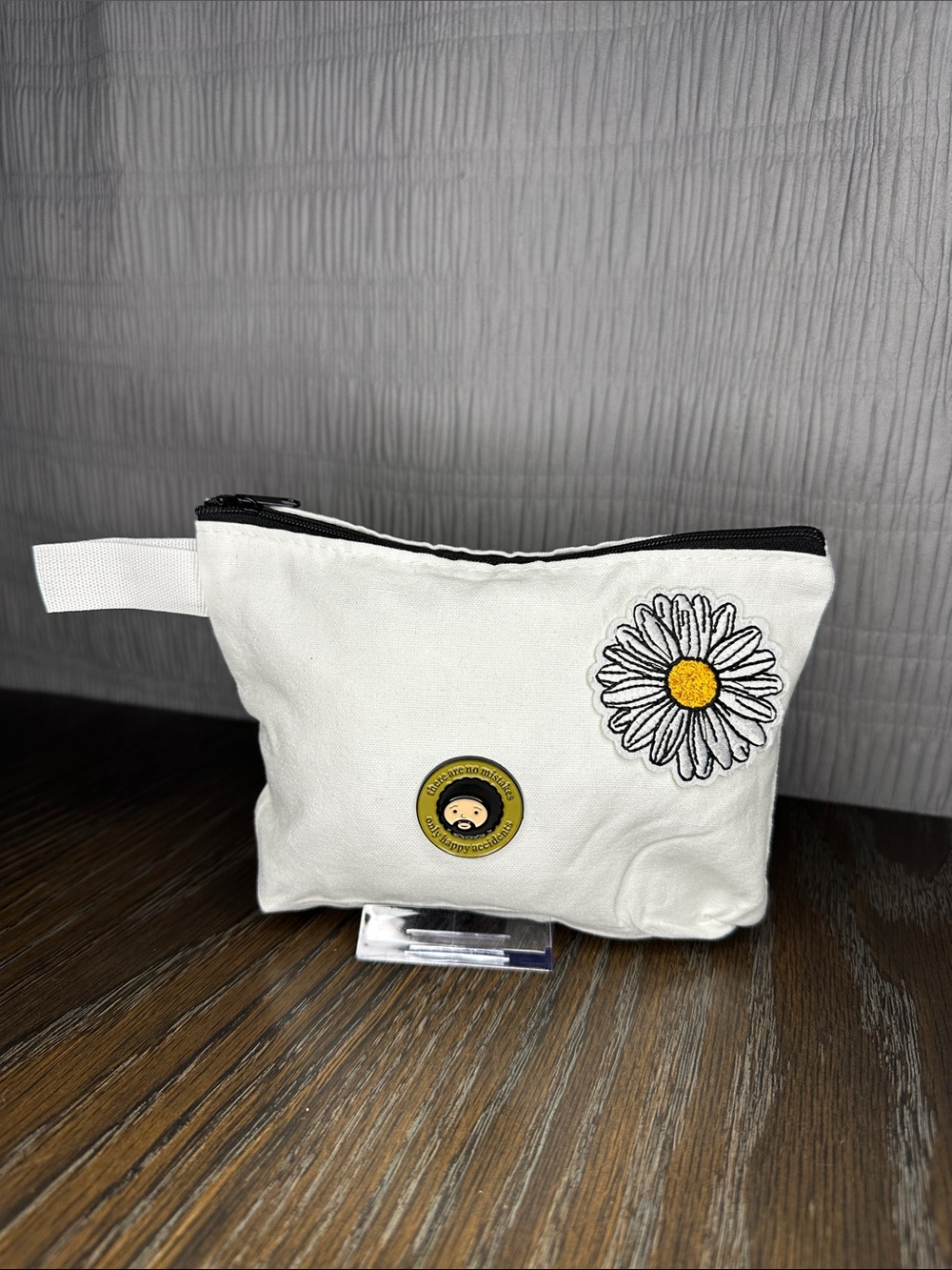 Handcrafted 5x7 Canvas zipper pouch